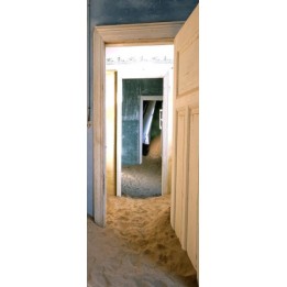 Dekoidea Autocollant De Porte Désert 83 X 210 Cm Vinyle