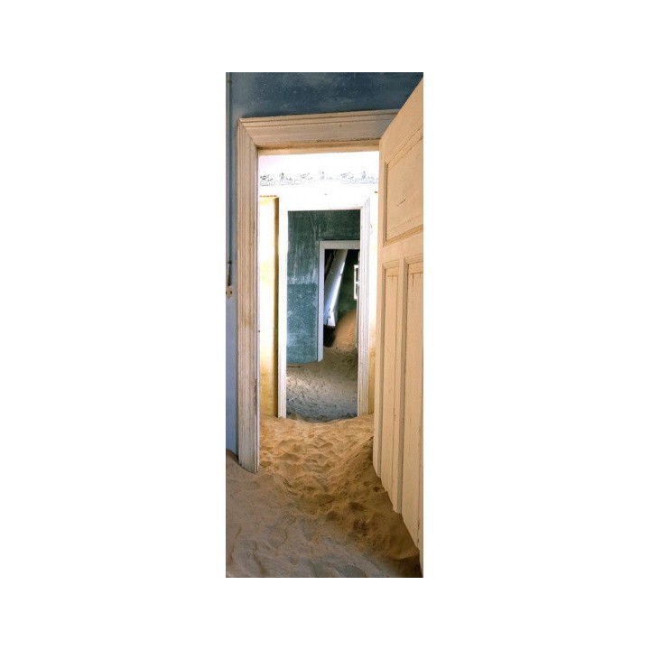 Dekoidea Autocollant De Porte Désert 83 X 210 Cm Vinyle