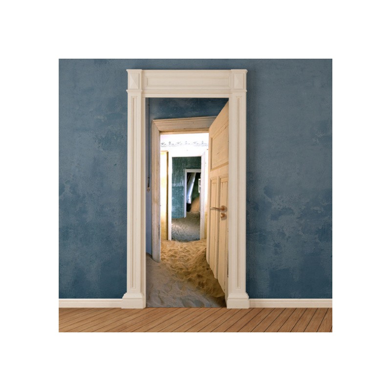 Dekoidea Autocollant De Porte Désert 83 X 210 Cm Vinyle