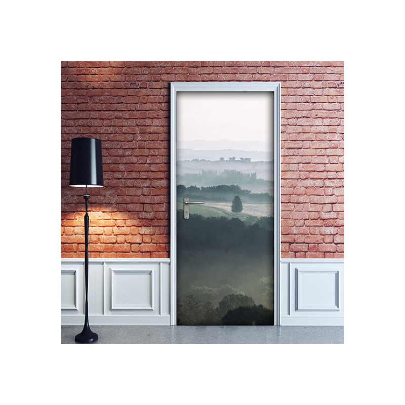 Dekoidea Autocollant De Porte Toscane 83 X 210 Cm Vinyle