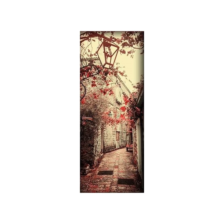 Dekoidea Autocollant De Porte Old Street 83 X 210 Cm Vinyle