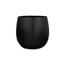 Pot Stijn Zwart - D57 X H55
