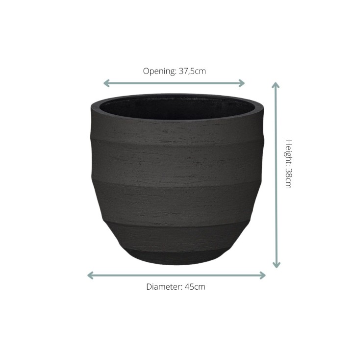 Pot Bordo New Egg Earth- D45 X H38