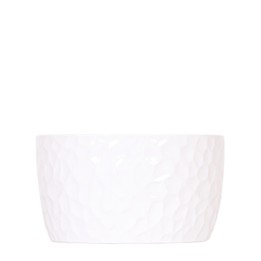 Kolibri Home | Honey Dish White - Ceramic Plant Dish With Honey Pattern - Suitable As A Planter - Pot Size Ø30Cm
