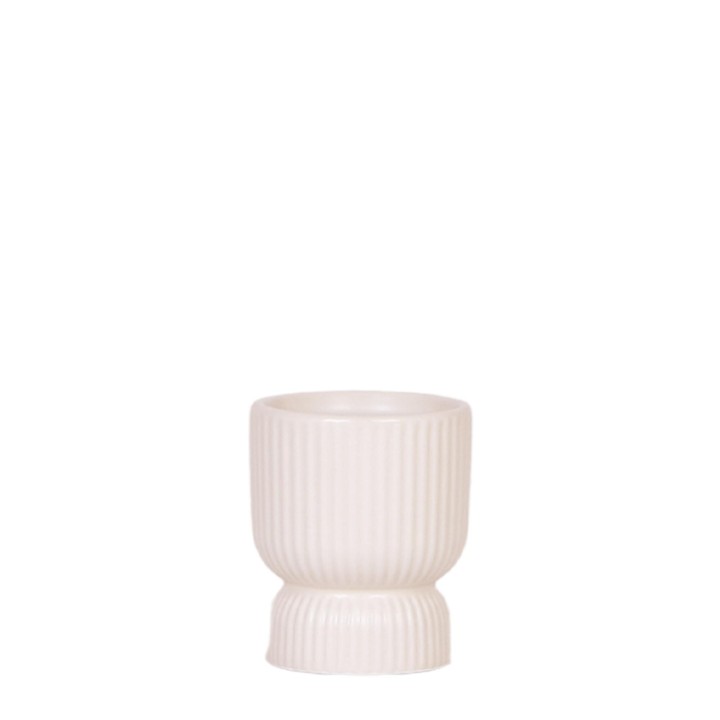 Kolibri Home | Diabolo Pot Travertine - Pot Size Ø9Cm