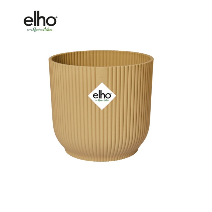 Pot Elho Vibes Fold Round Yellow