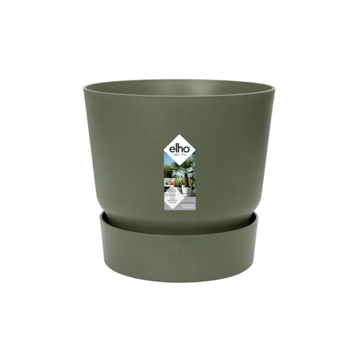 Elho Greenvile Round Leaf Green