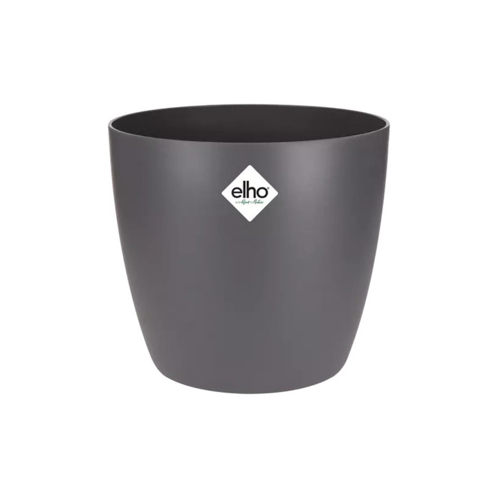 Elho Brussels Rond 18Cm Antraciet