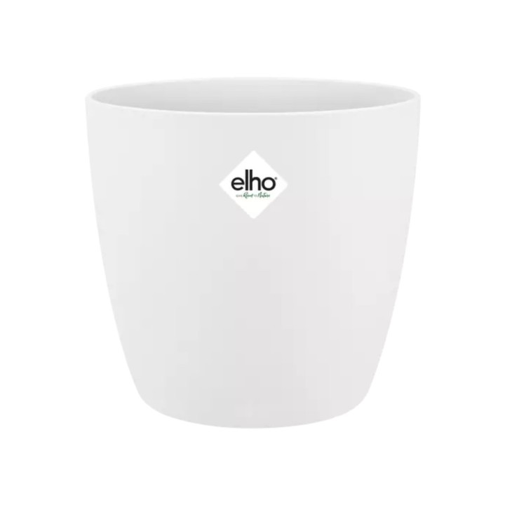 Elho Brussels Rond 18Cm Wit