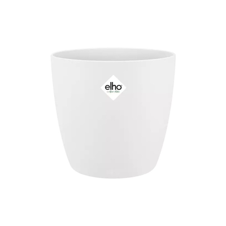 Elho Brussels Rond 25Cm Wit