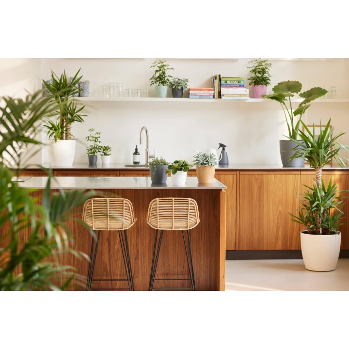 Pot Elho Brussels Round White D30 X H27