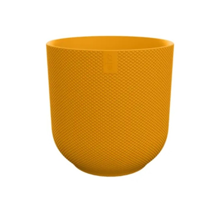 Pot Elho Jazz Round Amber Yellow - D23Cm - H21Cm