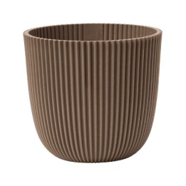 Capi Pot Nature Groove Made With Warm Taupe