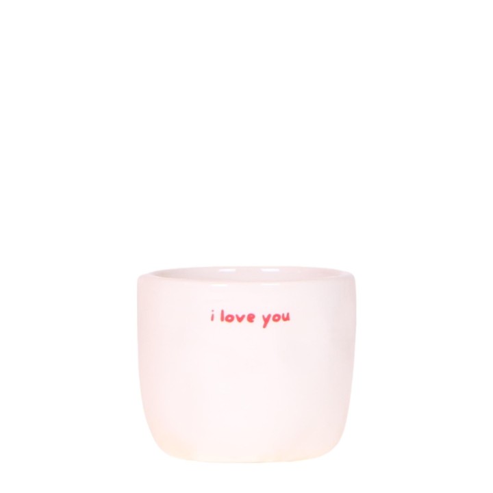 Kolibri Home | I Love You Decorative Pot