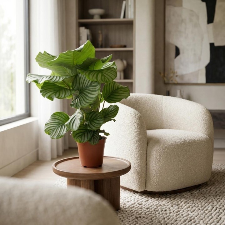 Calathea Orbifolia - Ø 17 Cm - Height: 40 - 50Cm