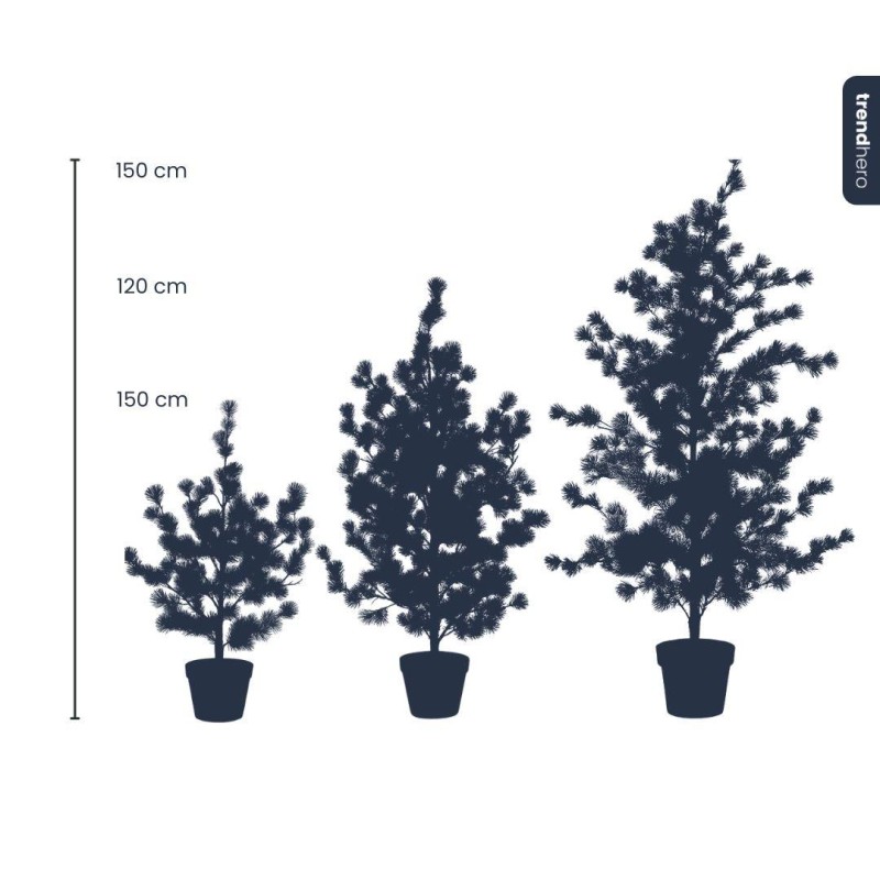 Arbre de pin (Pine Cédar) 120 cm - Plante artificielle en pot