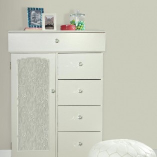 Roommates Papier Peint Peel And Stick Wood Grain 503 Cm Vinyl Gris