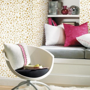 Roommates Fond D'écran Peel And Stick Icônes Disney 503 Cm Vinyle Or